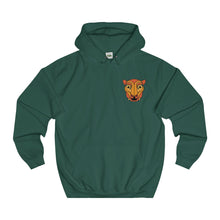 Orange Pocket Jaguar Hoodie