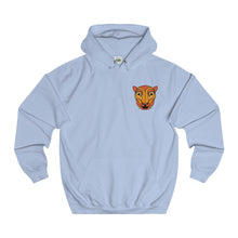 Orange Pocket Jaguar Hoodie