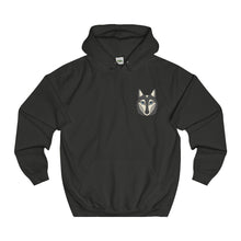 Grey Pocket Wolf Hoodie
