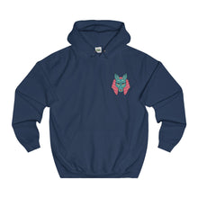 Blue & Pink Pocket Anubis Hoodie