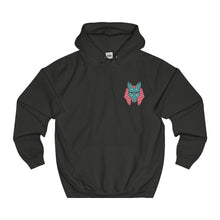 Blue & Pink Pocket Anubis Hoodie